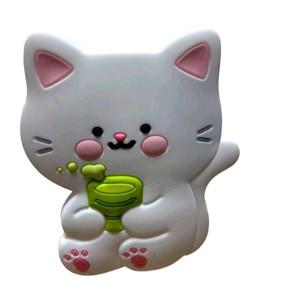 Cartoon Cat Phone Grip - Picture 1 of 6